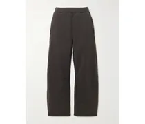 Miro Cotton-jersey Track Pants - Brown