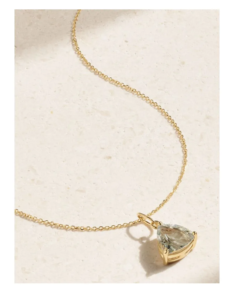 MATEO Kette Aus 14 Karat Gold Mit Amethyst Gold