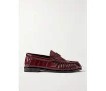 Le Loafer Loafers Aus Aalleder - Burgunder