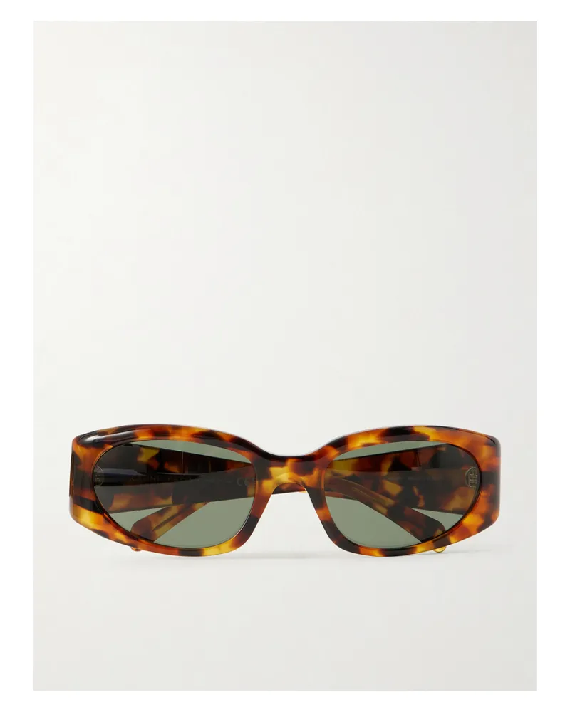 Celine Journey Sonnenbrille Mit Ovalem Rahmen - Horn Horn