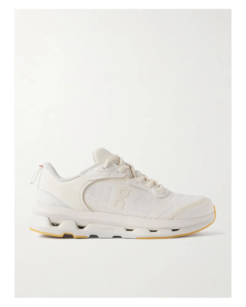 ON Zendaya Cloudzone Moon Sneakers Aus Mesh Mit Gummibesätzen - Elfenbein Elfenbein