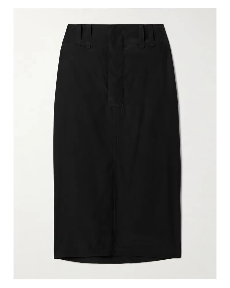 Saint Laurent Rock Aus Seide - Schwarz Schwarz