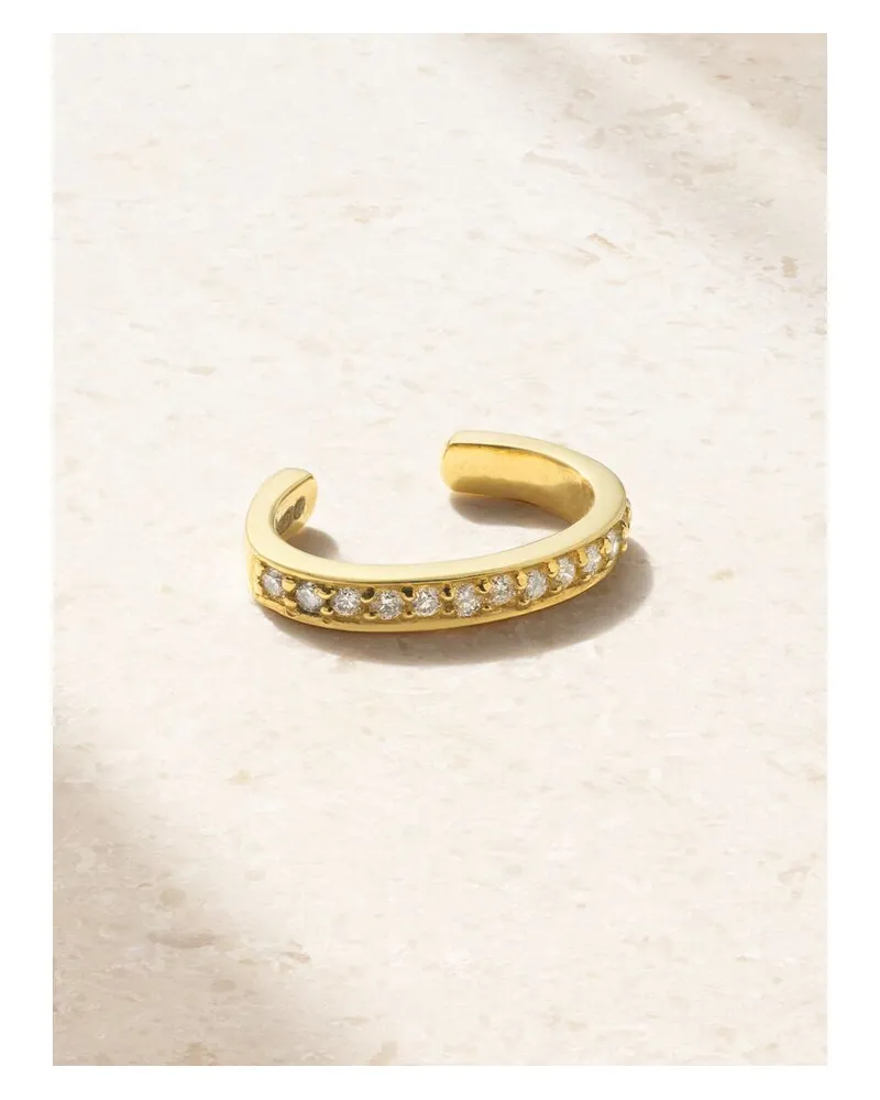 ANITA KO Ear Cuff Aus 18 Karat Gold Mit Diamanten Gold