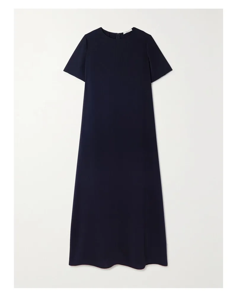 The Row Robi Maxikleid Aus Cady - Blau Blau