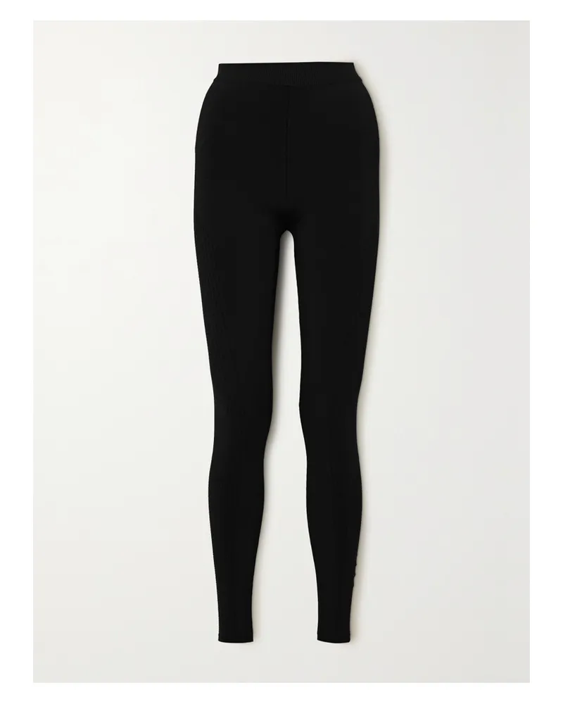 AZ FACTORY Mybody Leggings Aus Stretch-strick - Schwarz Schwarz