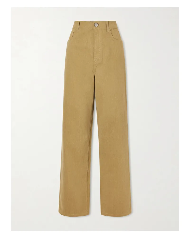 Róhe High-rise Wide-leg Jeans - Neutrals Neutrals