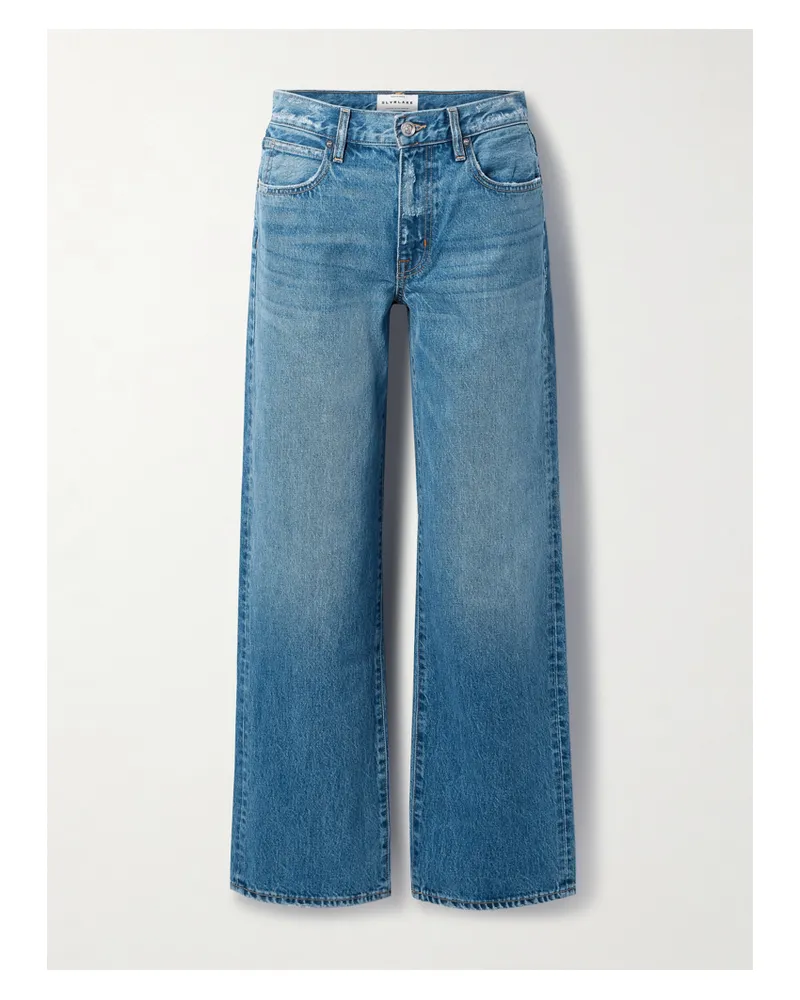 SLVRLAKE Jazmine Halbhohe Jeans Mit Geradem Bein - Blau Blau