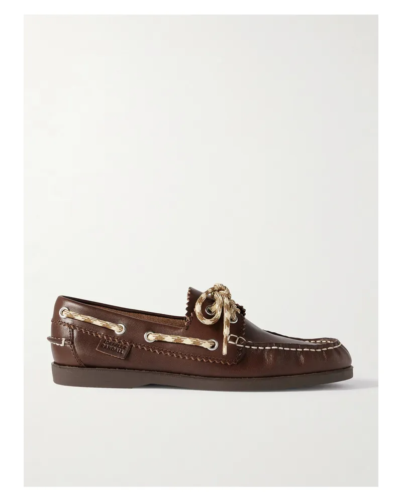 Loeffler Randall Franco Bootsschuhe Aus Leder - Braun Braun