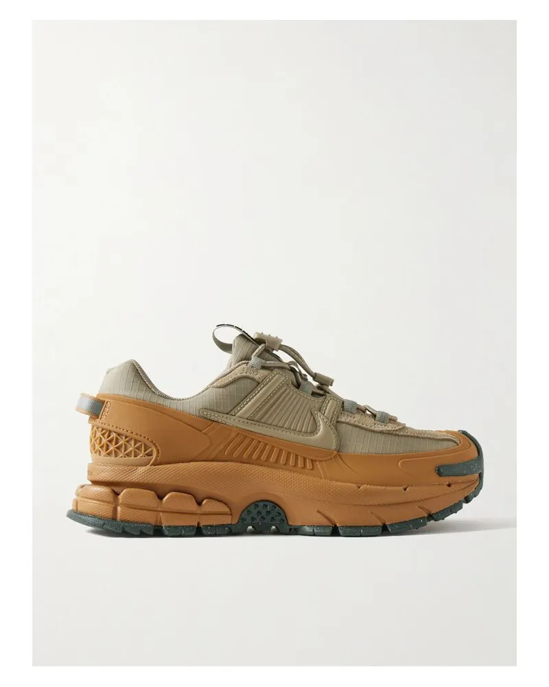 Nike Zoom Vomero Roam Sneakers Aus Gummi Und Ripstop Mit Besätzen Aus Leder Und Veloursleder - Braun Braun