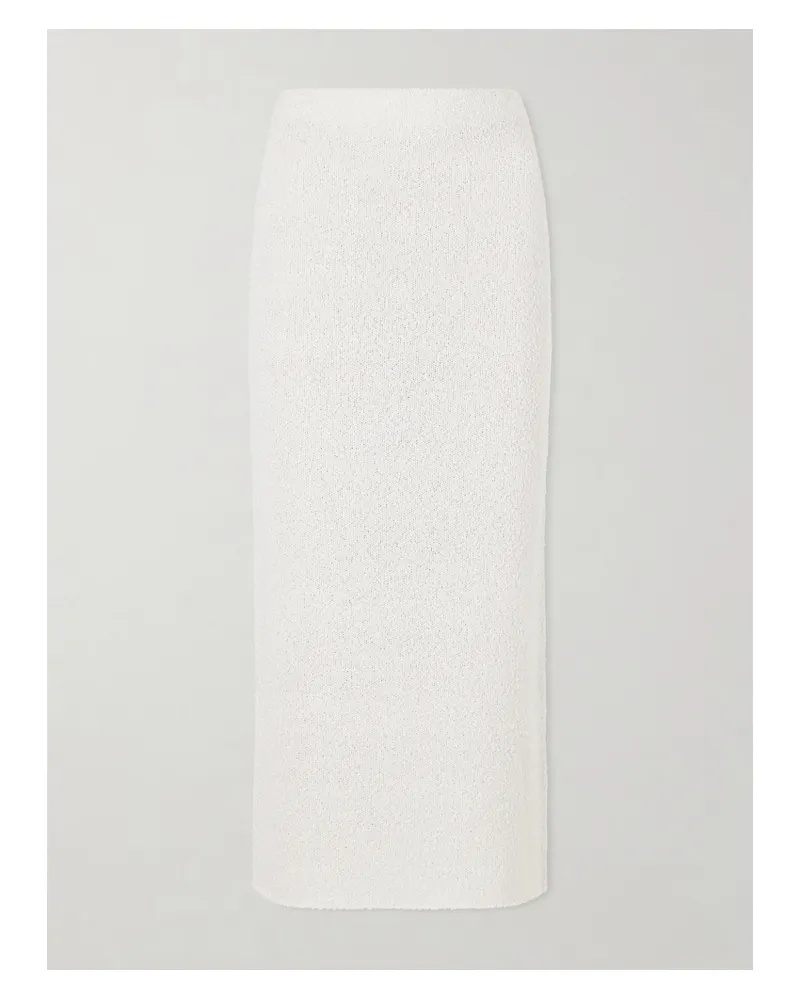 Gabriela Hearst Terranova Silk Midi Skirt - Neutrals Neutrals