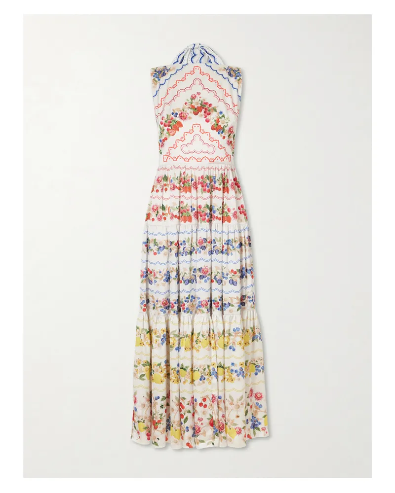 Mary Katrantzou Sophia Floral-print Woven Maxi Dress - Multi Multi