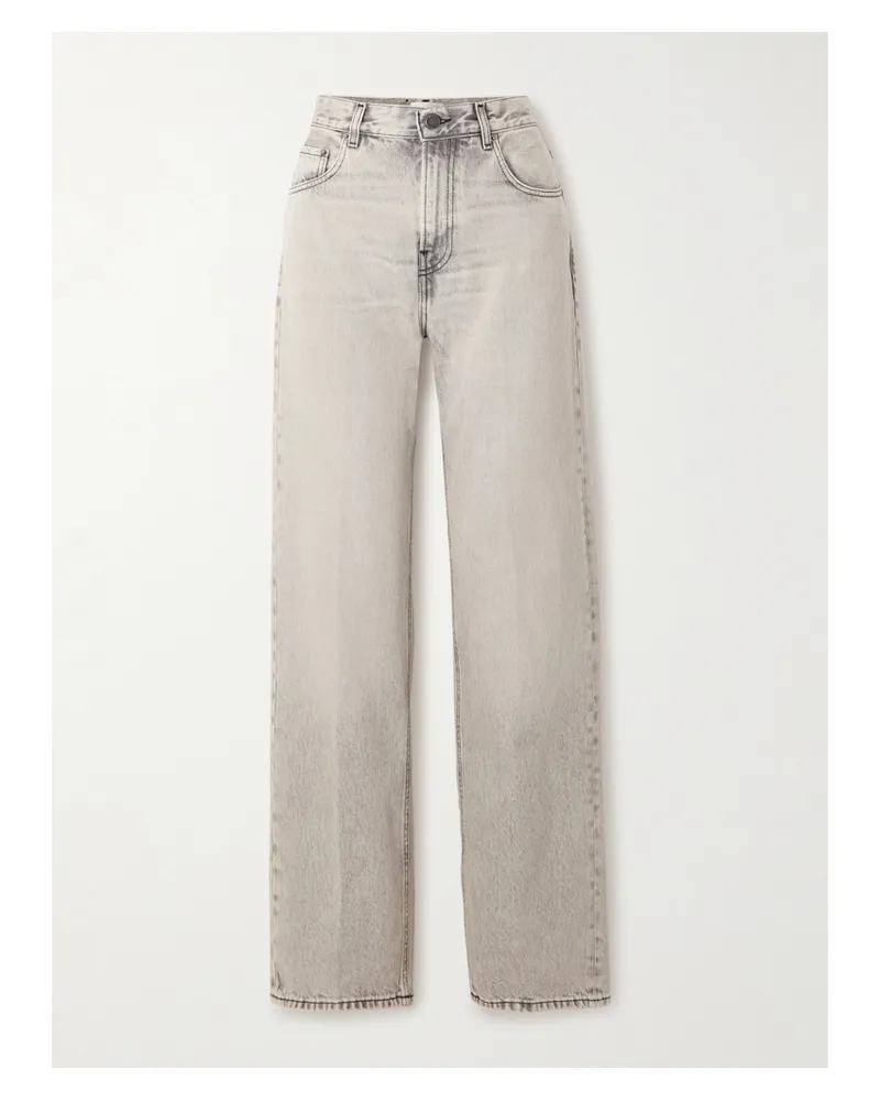 Haikure Bonnie Hoch Sitzende Jeans Mit Geradem Bein - Grau Grau