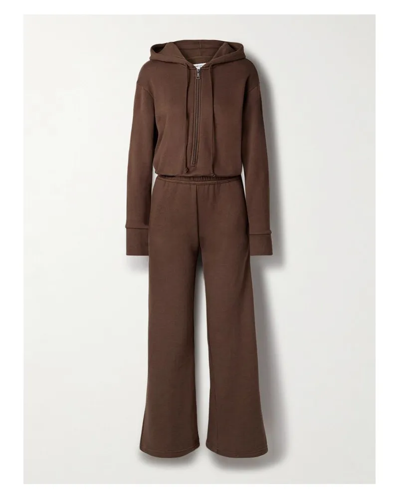 Rivet Utility Manifestor Jumpsuit Aus Jersey - Braun Braun