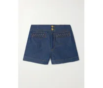 Awaken Denim Shorts - Blue