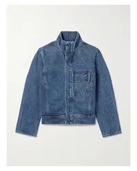 Nili Lotan Marilou Jeansjacke Blau