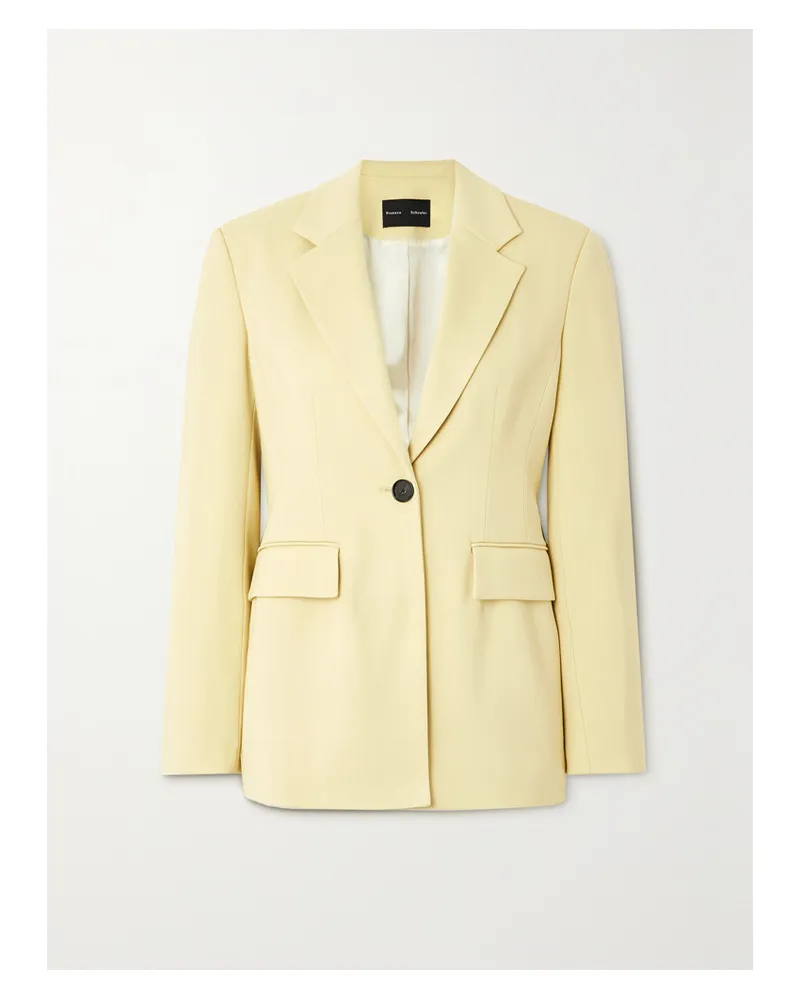 Proenza Schouler Blazer Aus Twill - Creme Creme
