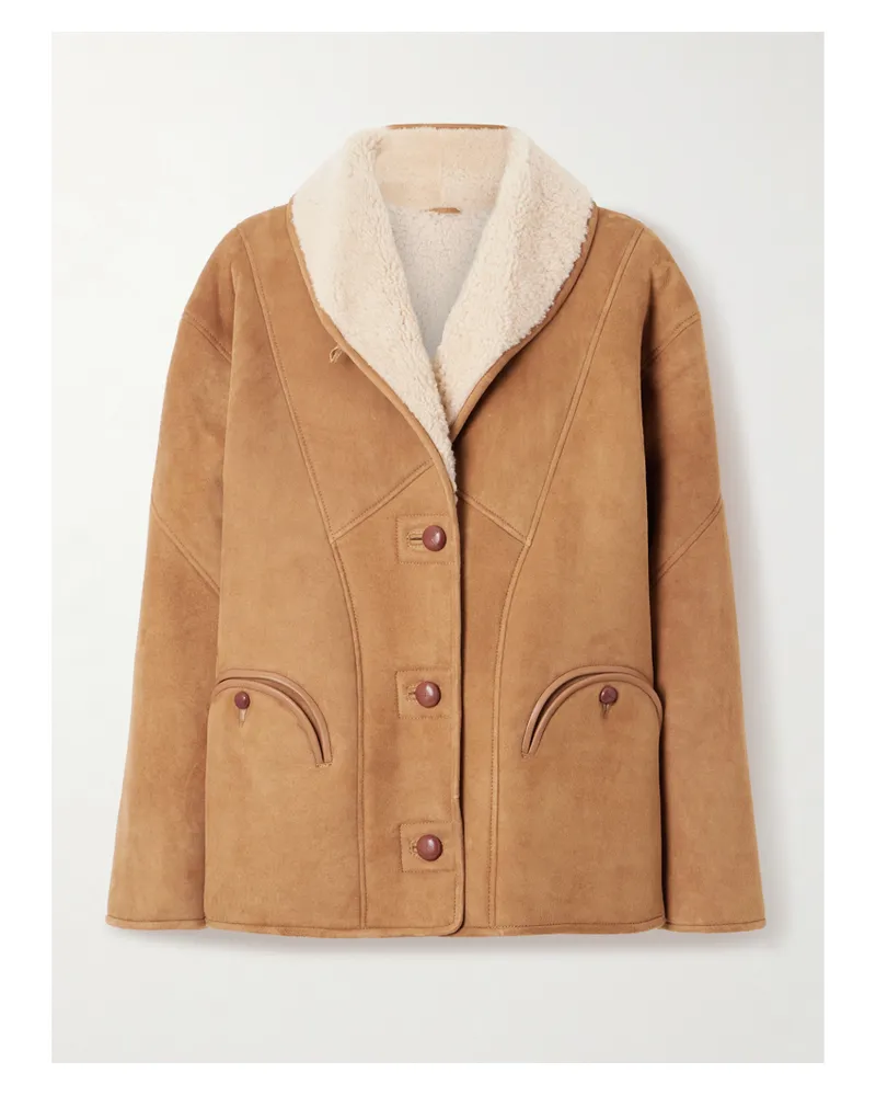 Blazé Milano Tatoosh Jacke Aus Shearling - Braun Braun