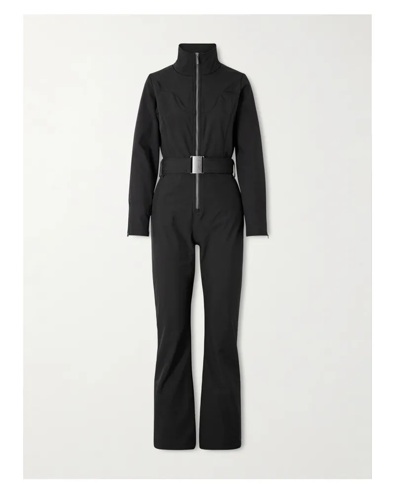 WE NORWEGIANS Western Skianzug Mit Fransen Und Gürtel - Schwarz Schwarz