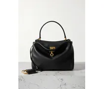 Rodeo Mini Leather Tote - Black