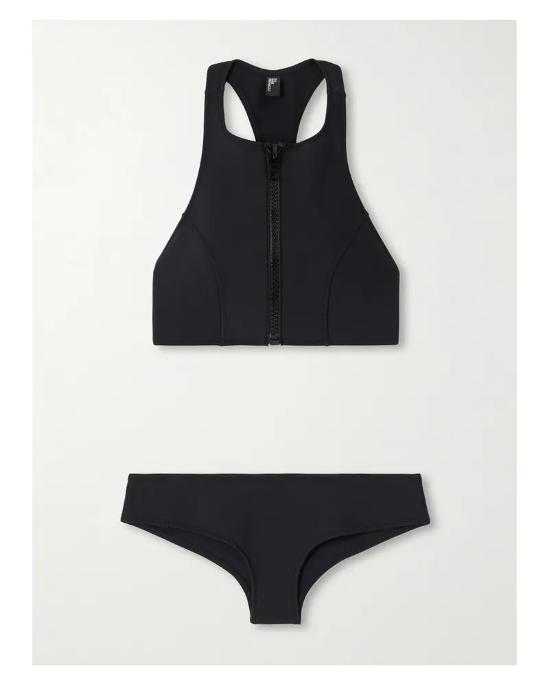 Lisa Marie Fernandez Kristi Neoprene Bikini - Black Black