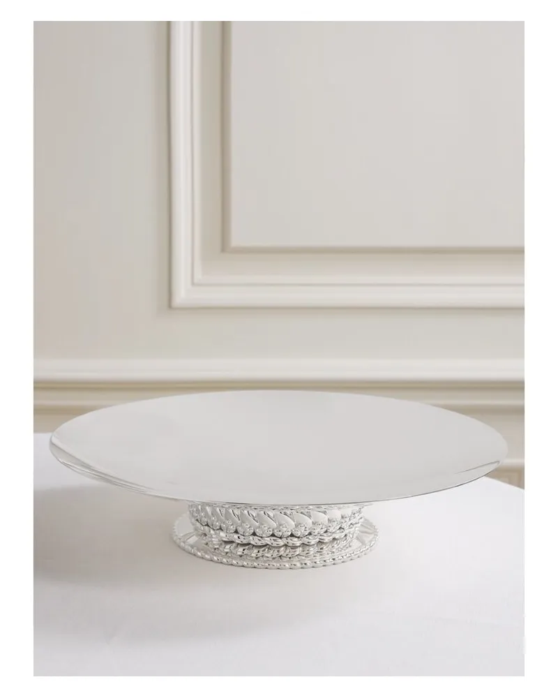 Christofle Babylone Versilberte Servierschale Mit Verzierungen Silber