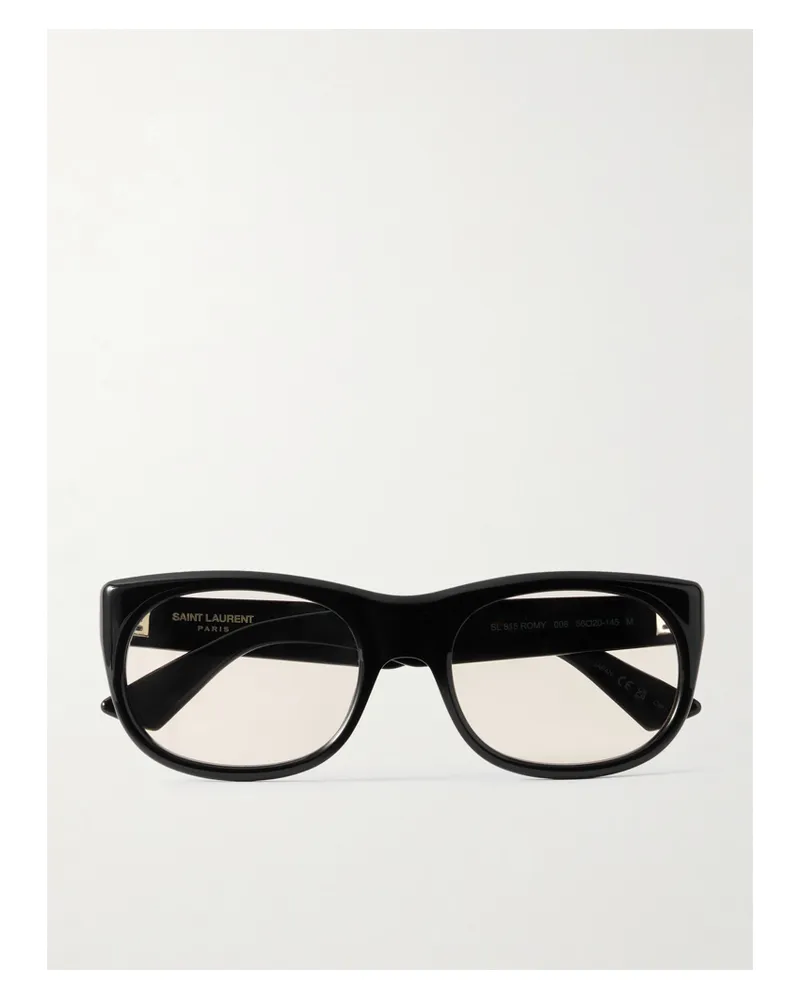 Saint Laurent Romy D-frame Acetate Sunglasses - Black Black