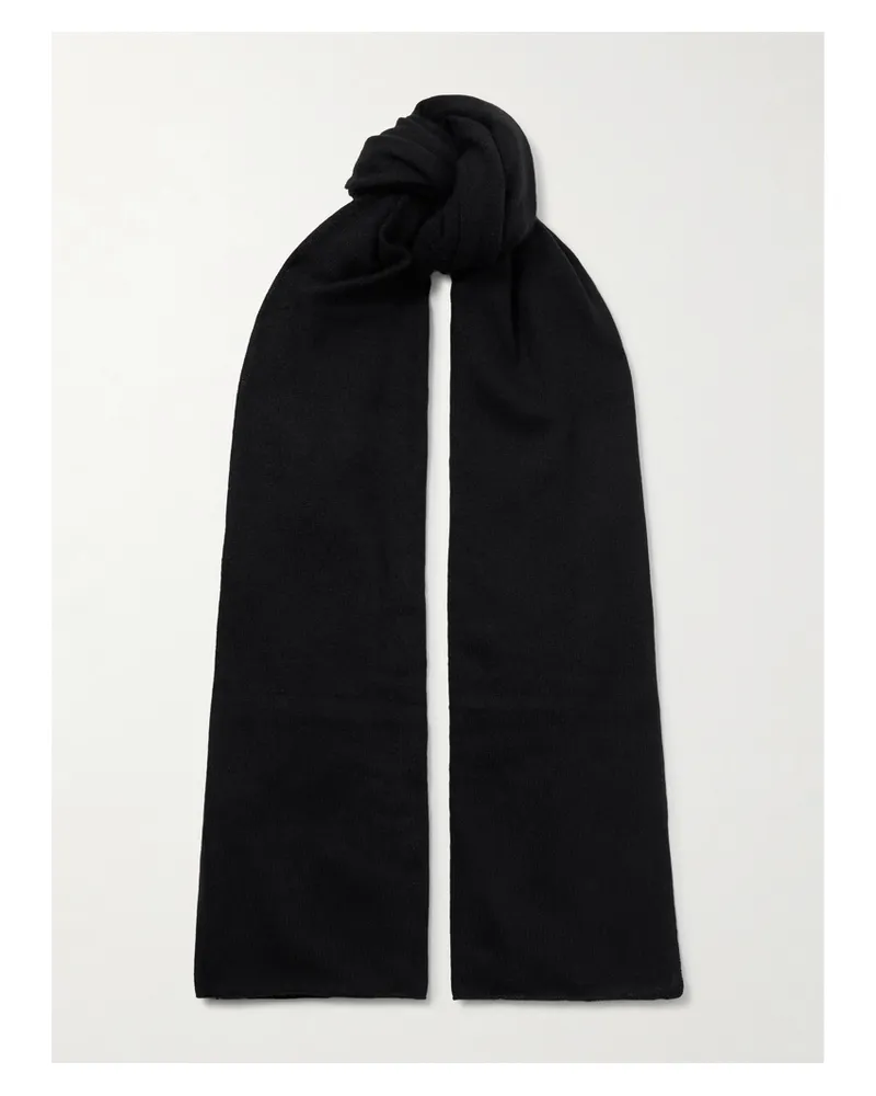Lisa Yang Paris Cashmere Scarf - Black Black