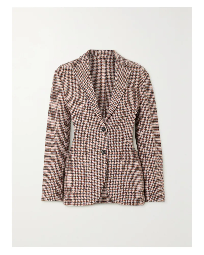 Fortela Bruno Jacke Aus Tweed Aus Einer Wollmischung - Braun Braun
