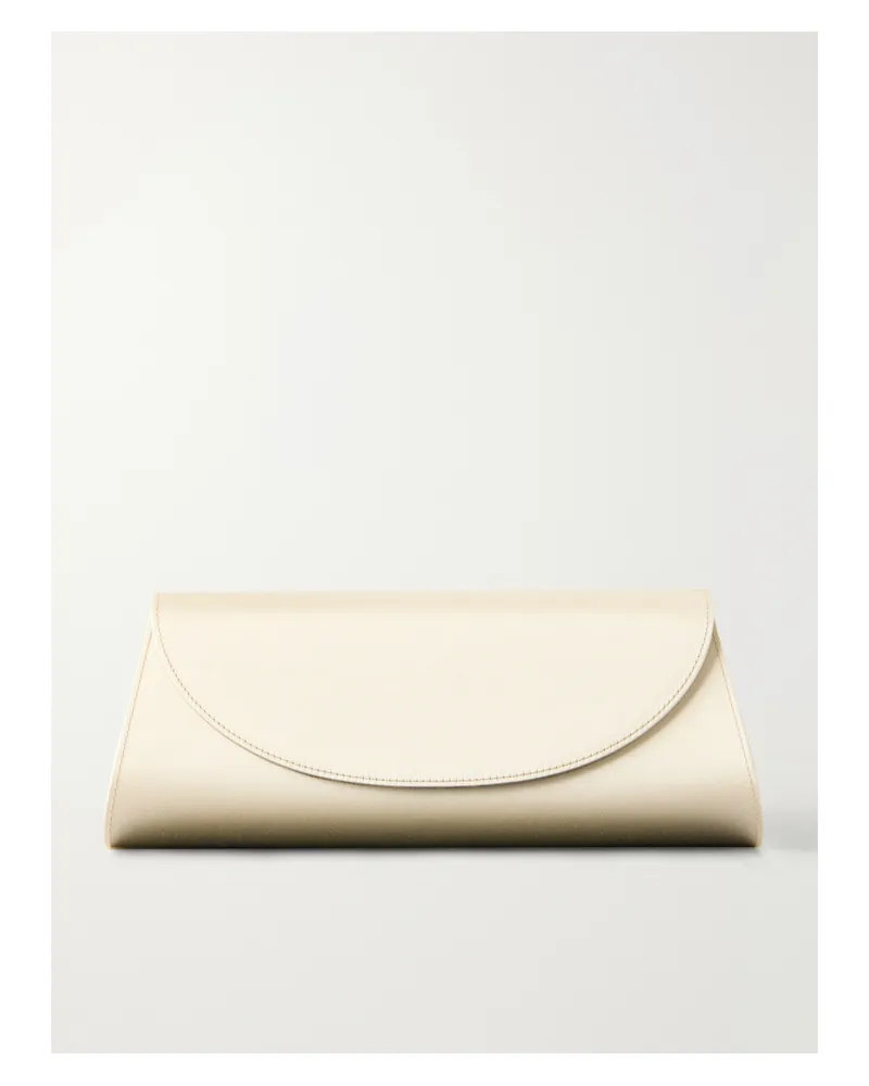 Hunting Season Opera Satin Clutch - Neutrals Neutrals