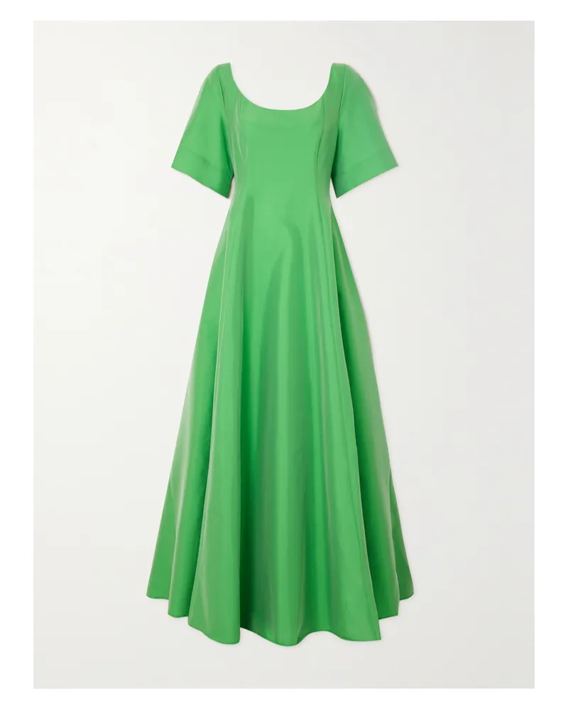 BERNADETTE Maude Maxikeid Aus Taft - Grün Grün