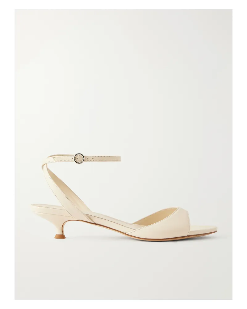 aeyde Zelia Leather Sandals - Neutrals Neutrals