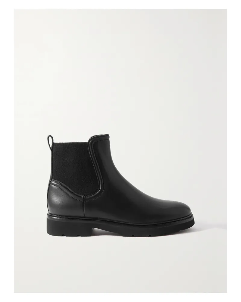Vince Rue Chelsea Boots Aus Leder - Schwarz Schwarz