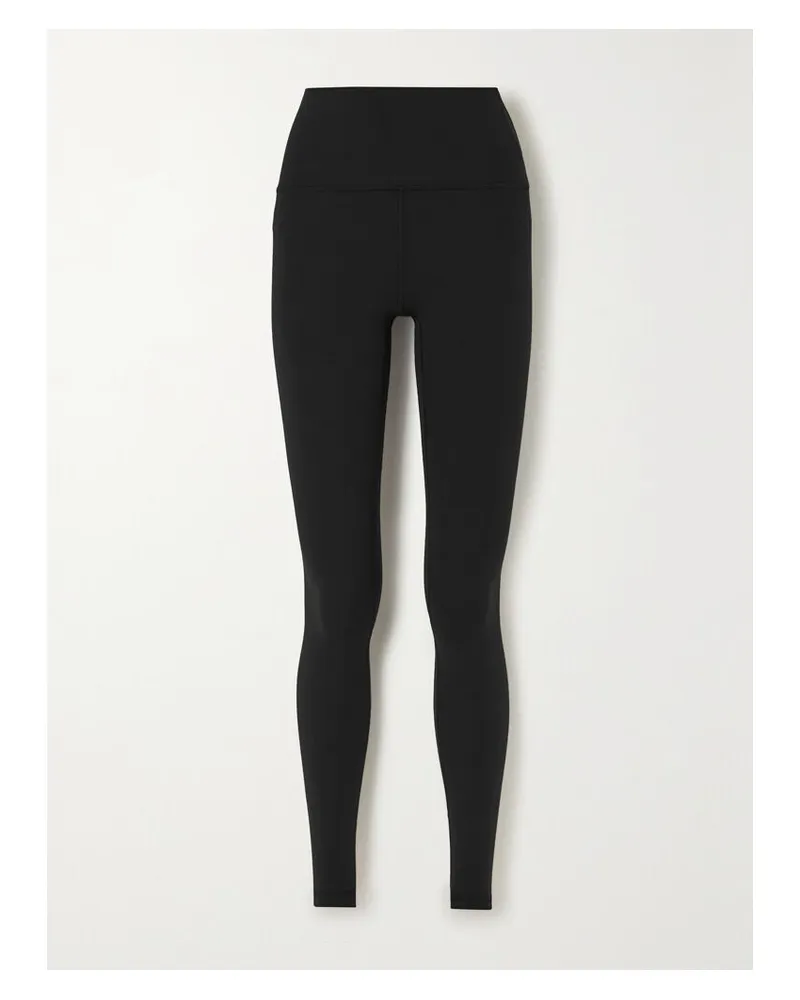 LULULEMON Align™ 63,5 Cm Hoch Sitzende Stretch-leggings - Schwarz Schwarz