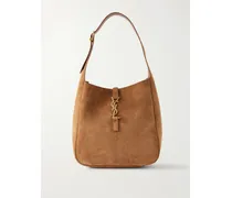 Le 5 À 7 Supple Suede Bag - Orange