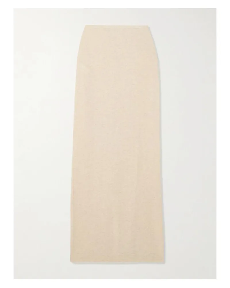 ÉTERNE Emma Maxirock Aus Kaschmir - Neutral Neutral