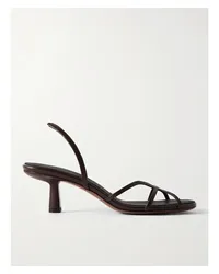 NEOUS Ibor Slingback-sandalen aus Leder Braun