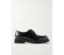 Nelly Derby-schuhe Aus Glanzleder - Schwarz