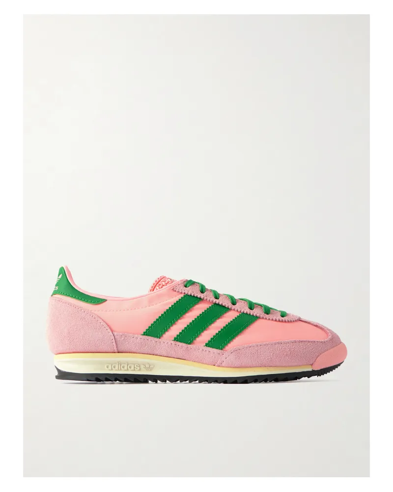 adidas Samba 72 Og Sneakers Aus Canvas Mit Veloursleder- Und Lederbesätzen - Pink Pink