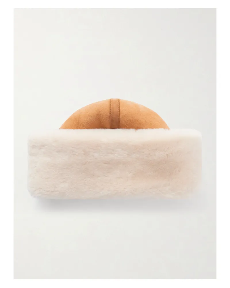 Totême Mütze Aus Shearling - Braun Braun
