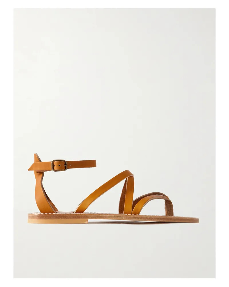 K.Jacques  Epicure Leather Sandals - Brown Brown