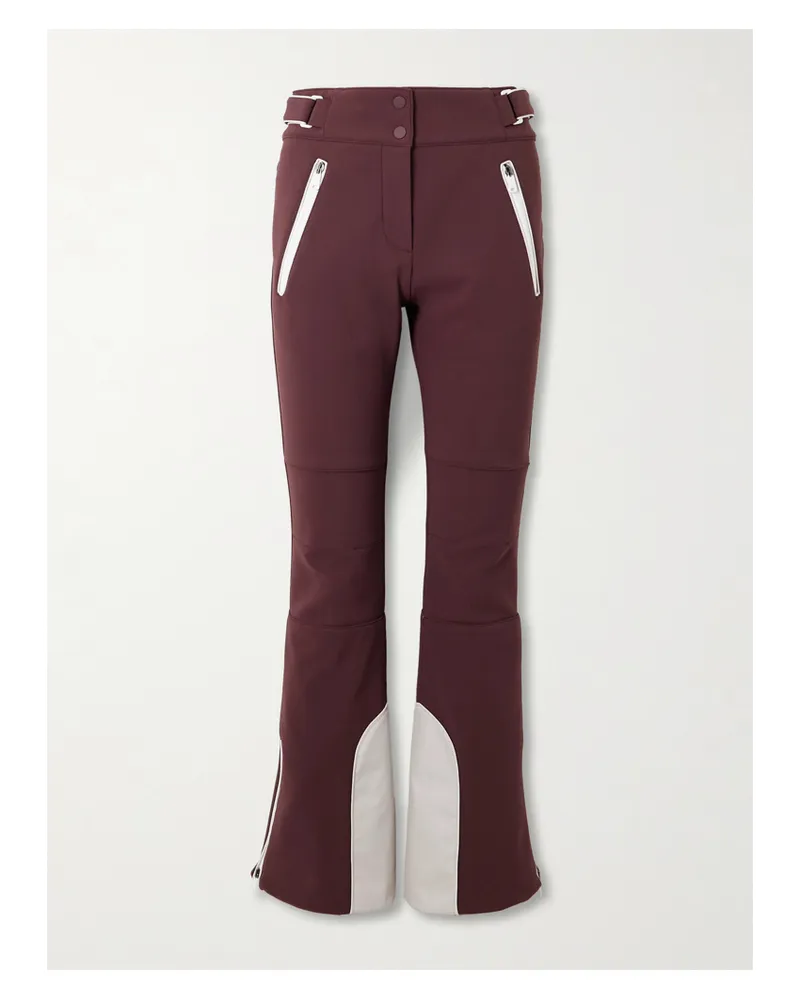 Brunello Cucinelli Bootcut-skihose - Burgunder Burgunder