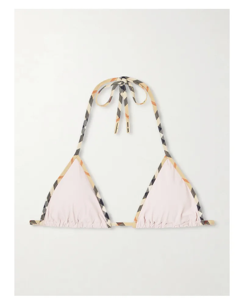 Burberry Mata Bikini Top - Pink Pink