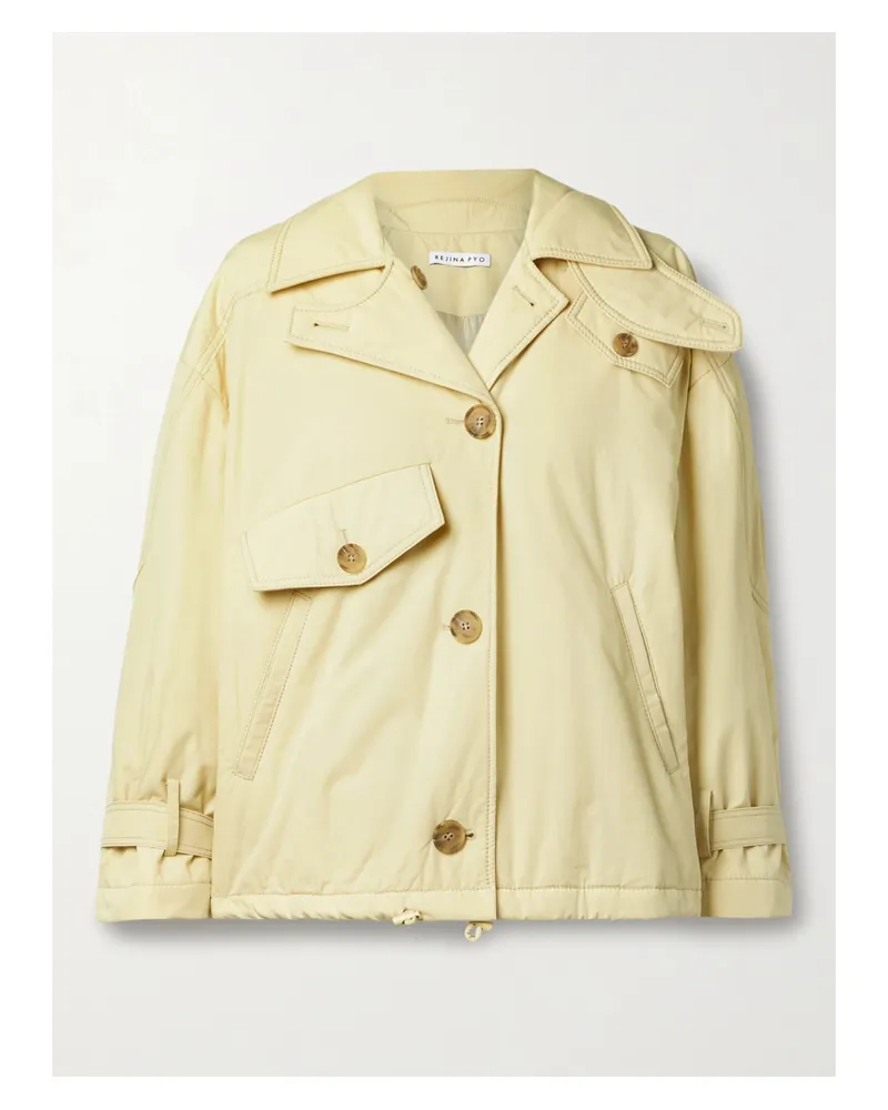 REJINA PYO Net Sustain Tate Wattierte Jacke Aus Biobaumwolle - Neutral Neutral