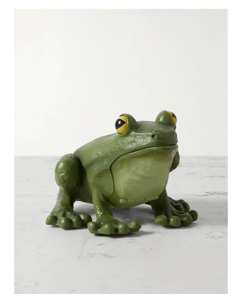 J.W.Anderson Frog Resin Clutch - Green Green