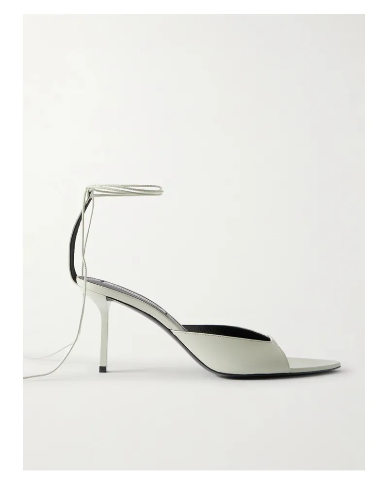 Victoria Beckham Eliza Leather Sandals - Green Green