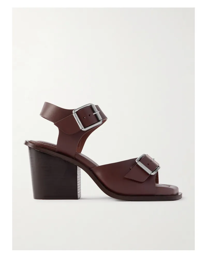 Christophe Lemaire Leather Sandals - Brown Brown