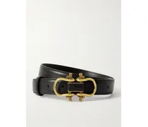 Taillengürtel Aus Leder - Schwarz