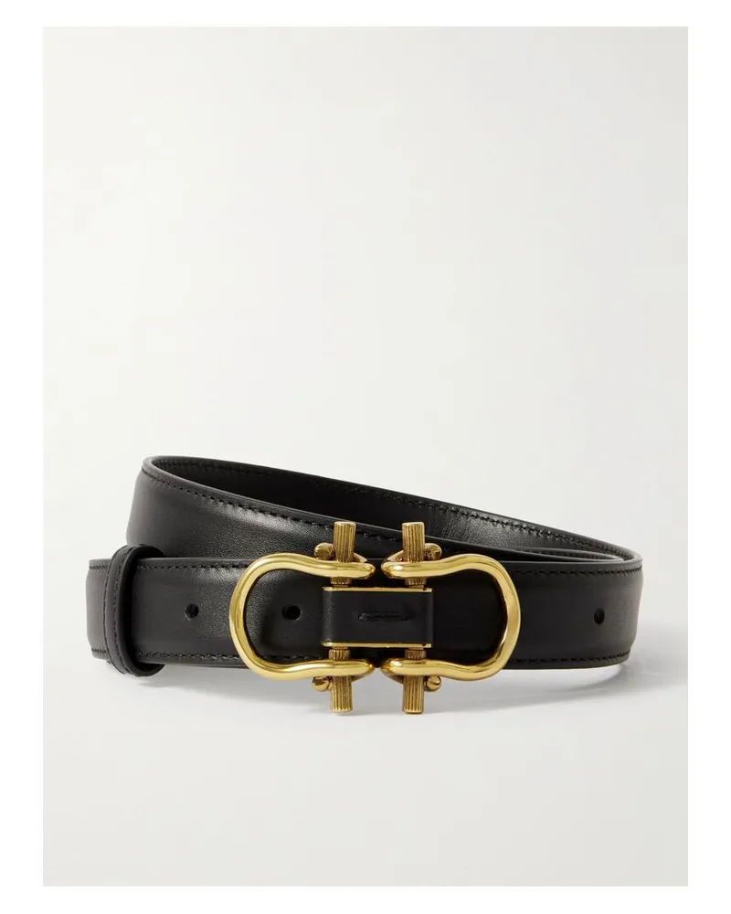 Bottega Veneta Taillengürtel Aus Leder - Schwarz Schwarz