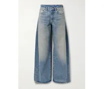 D'arcy Tief Sitzende Jeans Mit Weitem Bein - Blau