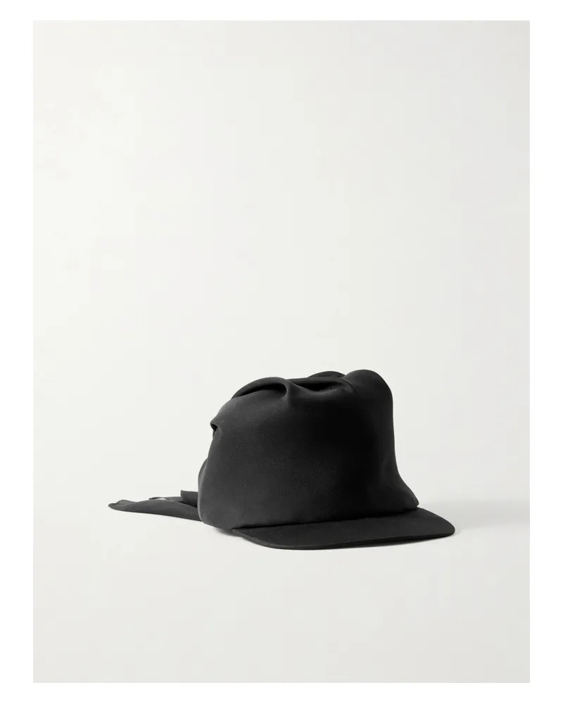 Balenciaga Kappe Aus Seiden-voile - Schwarz Schwarz